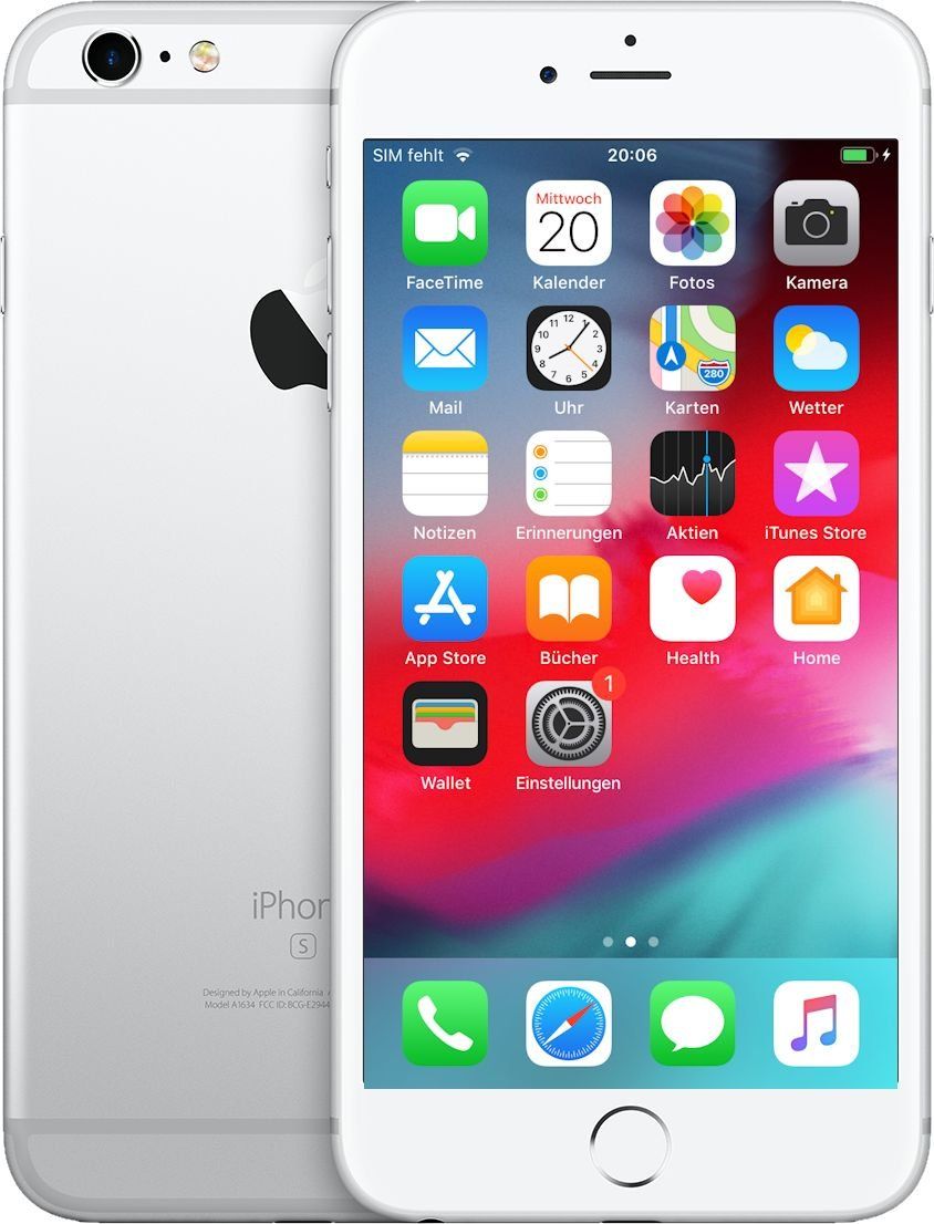 Apple Handys / Smartphones: Apple iPhone 6 silber mit 64GB und Zubehör – Gebraucht aus Wetzikon ZH von BackToRetro