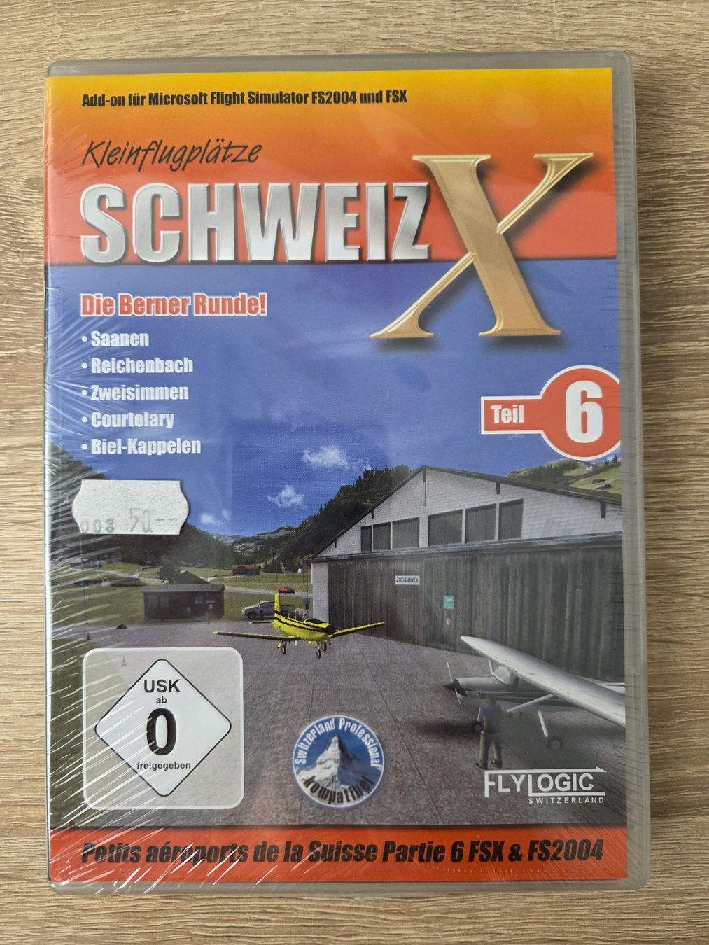 Giochi: Schweiz X Teil 6 for Flight Simulator X & FS2004 - PC NEW – Nuovo e nell'imballaggio originale da Carouge GE venduto da Franllo