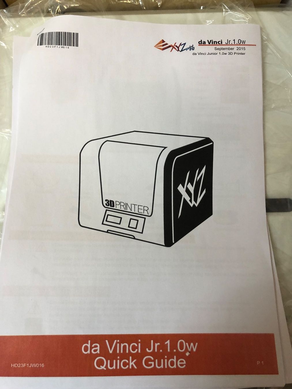 XYZprinting Stampanti 3D: 3D-Drucker da Vinci Jr. 1.0w – Nuovo e nell'imballaggio originale da Brunnen venduto da Allerwaren 5