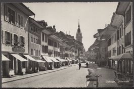 Zofingen Unterstadt  1950  Kart nach England