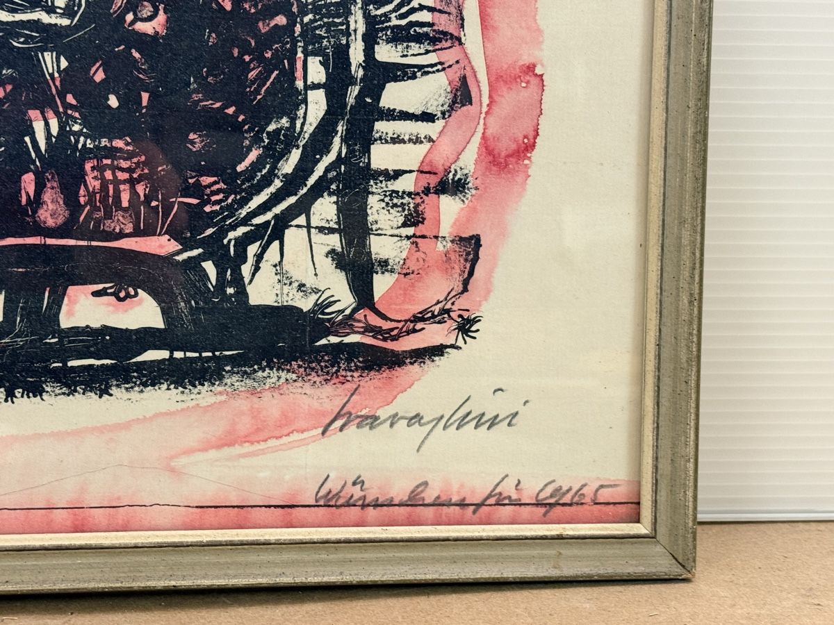 Grafica & Litografie: TRAVAGLINI Peter Litho sign/nr – Usato da Solothurn venduto da NUVICO 2