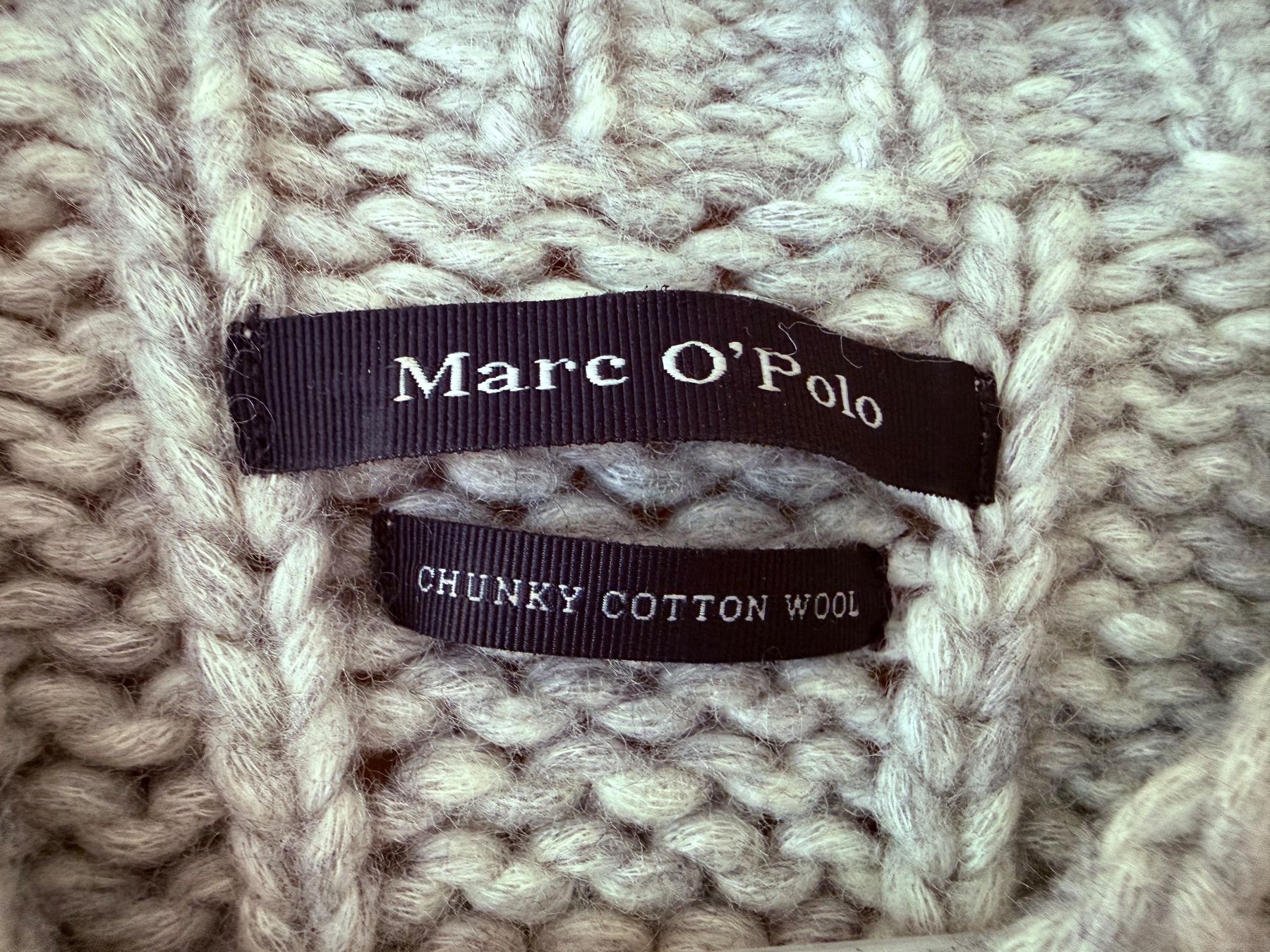 Icebreaker Maglioni & Felpe: Marc O’Polo Strickpullover, Gr. XL Grau, Wolle & Baumwolle – Usato da Uster venduto da Schangnau87 5