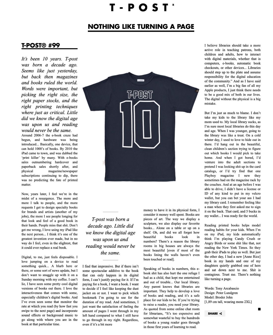 T-shirt: T-post.com Special T-Shirts mit Background - Grösse M – Nuovo (secondo la descrizione) da Münsingen venduto da Omasaki