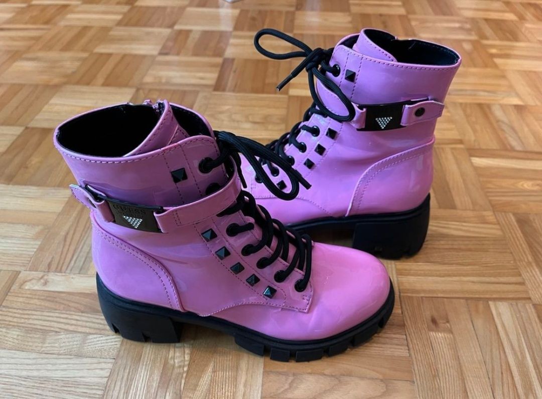 Guess Scarpe da donna: Pinke Glanz Boots Gr. 36 – Usato da Höri venduto da Mai_L
