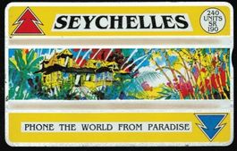 Telefonkarte Seychellen SEY-28 (407C) La Digue ungebraucht