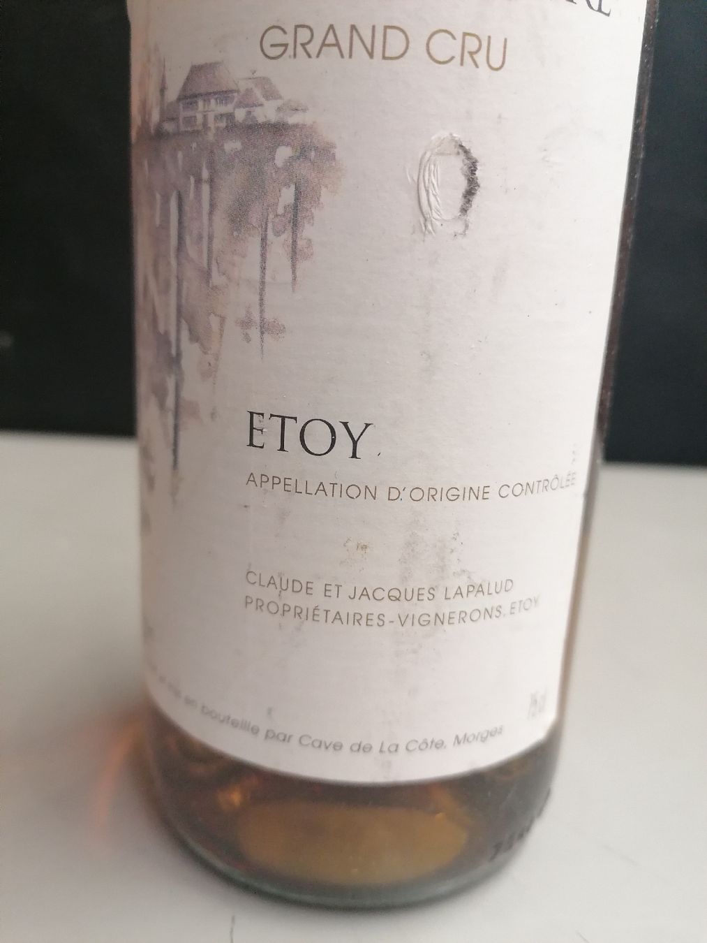 Wein: DOMAINE DU PRIEURÉ ETOY 2001 – Neu (gemäss Beschreibung) aus Genève von Leboucheoreilles 3