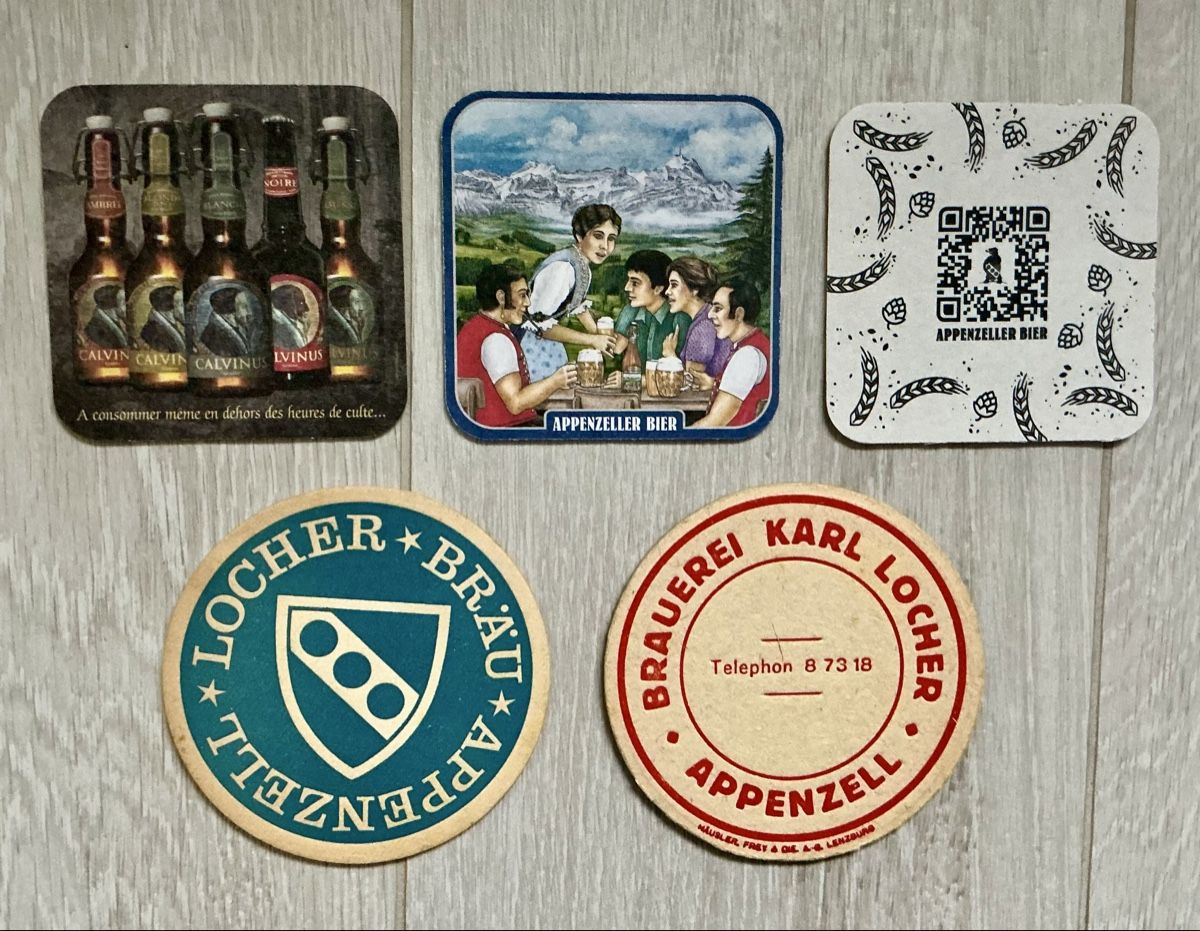 Sottobicchieri: Appenzeller Bierdeckeln – Nuovo (secondo la descrizione) da Arcegno venduto da Denni 1