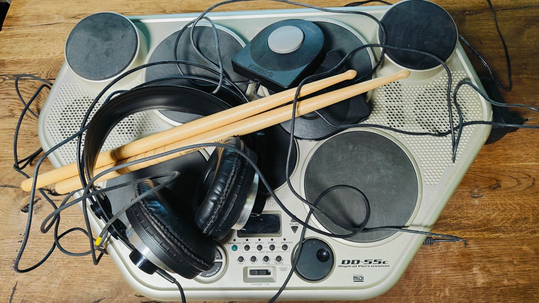 Yamaha Musikinstrumente: Yamaha DD-55c Digital 7-Pad MIDI Percussion Drum System – Gebraucht aus Herbetswil von Keltka9 2