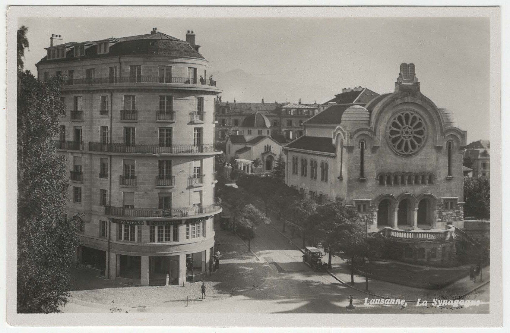 Cartoline postali: La Synagogue Lausanne 1930 – Usato da Winterthur venduto da Wintiwest