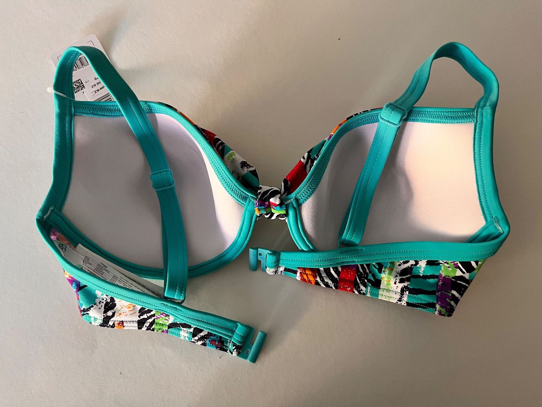 Sloggi Maillots de bain & Bikinis: SLOGGI, Bikini-Oberteil  EXOT BEACH, Grösse 36D, Hellblau – Neuf avec emballage d'origine à Rudolfstetten par gst_g7xl 3