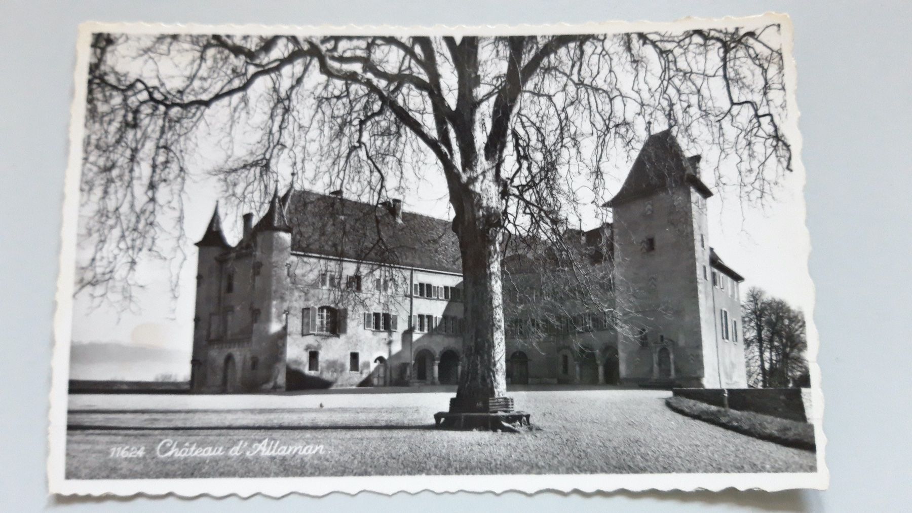 Cartoline postali: Chateau d'Allaman – Usato da Sargans venduto da nicsam1815
