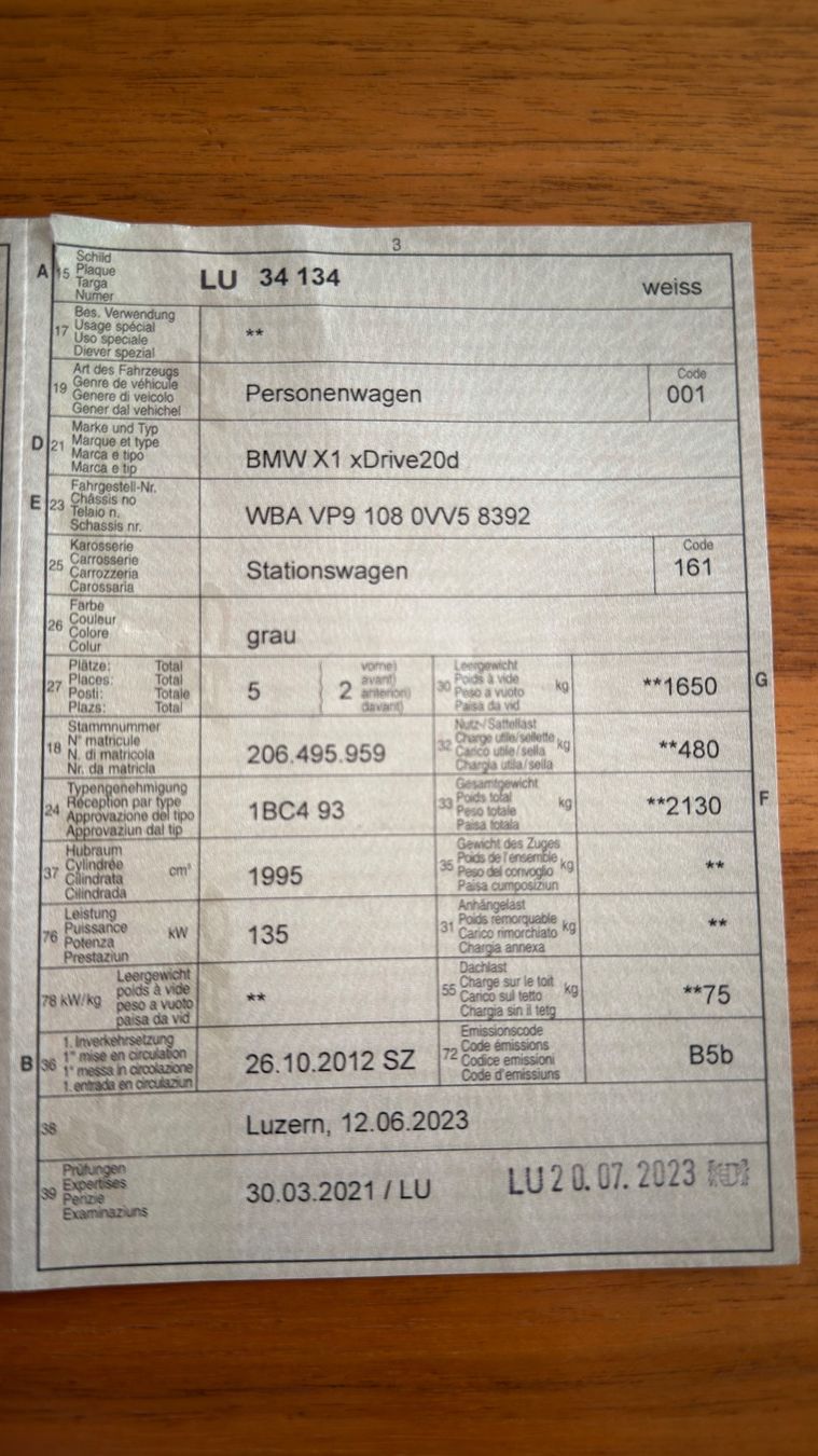 BMW Automobili: BMW X1 – Usato da Dagmersellen venduto da Scania68 7