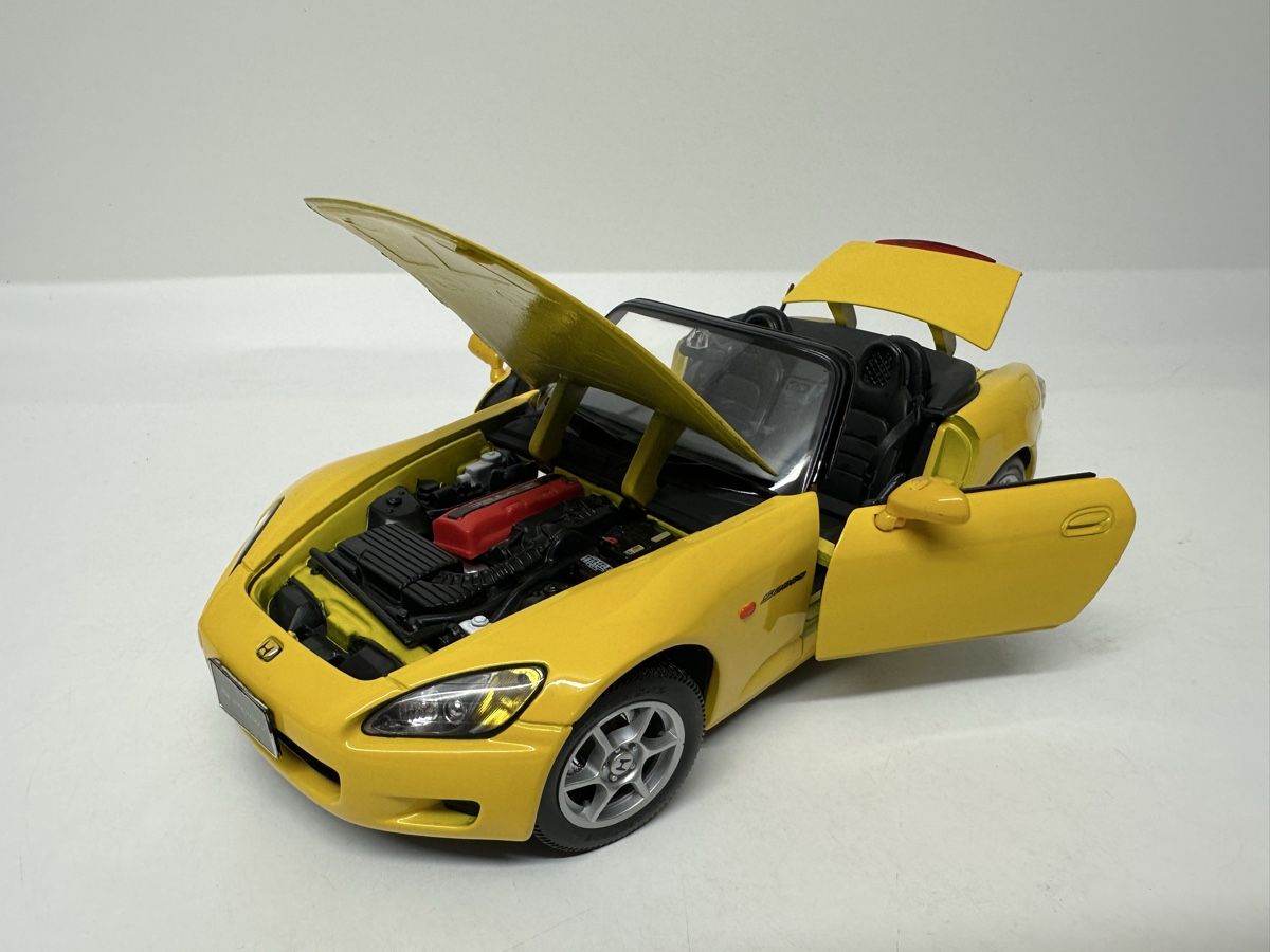 Maisto Modellautos: Honda S2000 1:18, gelb, MAISTO – Gebraucht aus Zofingen von rf9_x2xt 8
