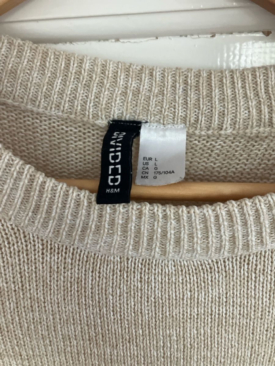 H&M Maglioni & Felpe: Zwei leichte Pullover beige Gr. L – Usato da Wald ZH venduto da Tulpe_12 4