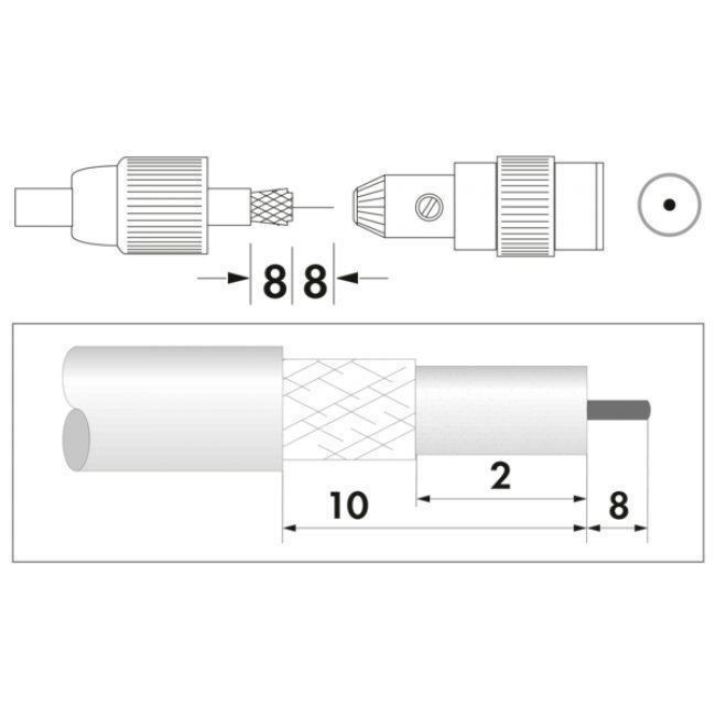 Cavi: HQ IEC Stecker Set – Nuovo e nell'imballaggio originale da Chur venduto da swisskosss 2