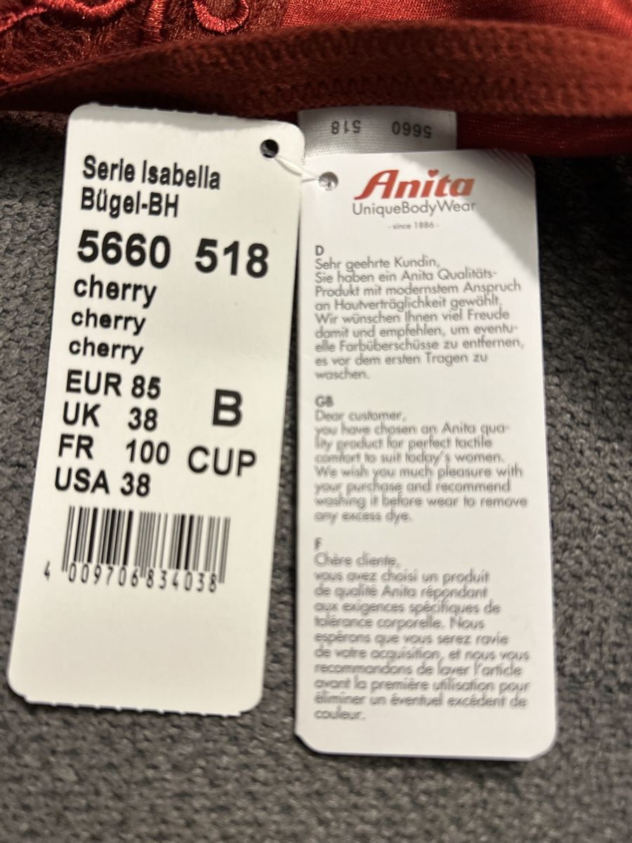 Sonstige Unterwäsche: Bügel BH Rosa Faia 85B -Neu – Neu und originalverpackt aus Corgémont von Tania05 1
