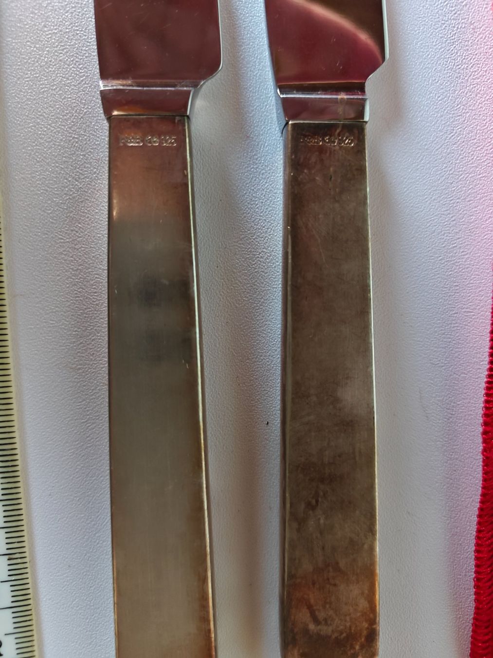 Robbe & Berking Coltelli: 2 Robbe & Berking Alta Steakmesser 925 Sterling – Usato da Wädenswil venduto da alex-maxima 4