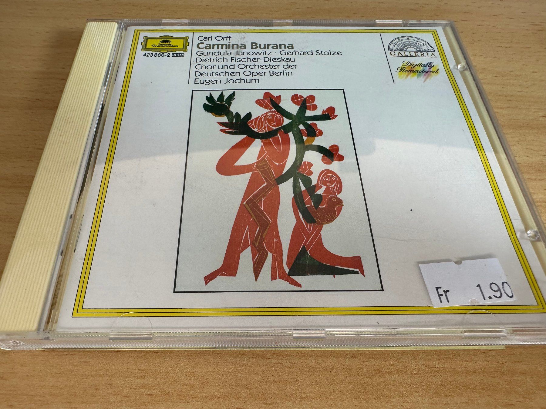 CD: Orff - Carmina Burana - Eugen Jochum – Usato da Rikon im Tösstal venduto da Alpenmutz