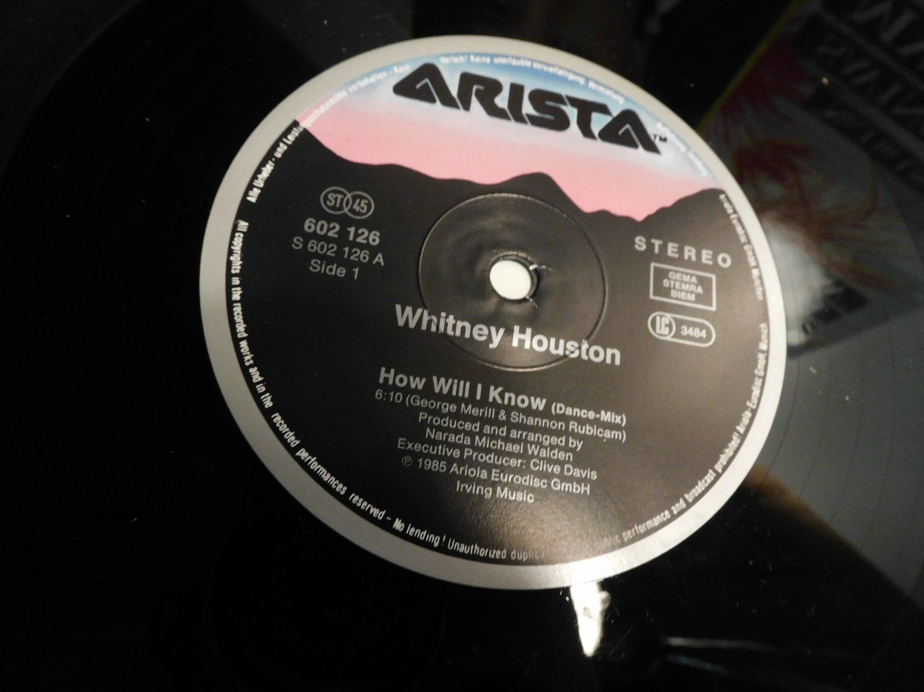 Dischi in vinile: Lp Schallplatte Whitney Houston 1985 - How will i know – Usato da Sursee venduto da 76 1