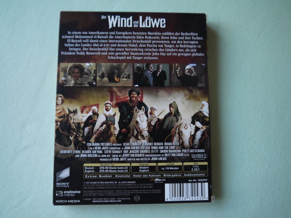 DER WIND UND DER LÖWE - Sean Connery/Candice Bergen - selten | Kaufen ...