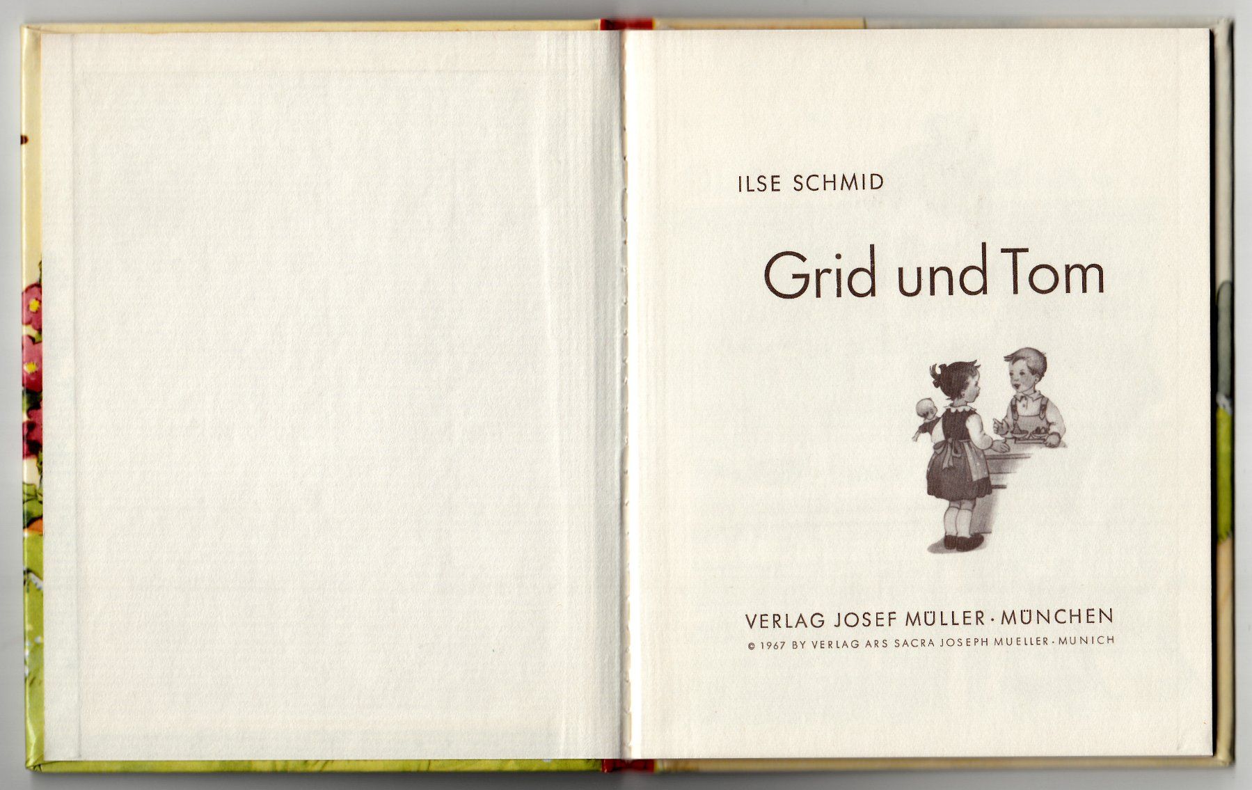 Libri: Ilse Schmid - Grid und Tom - 1967 – Usato da Zürich venduto da Adebar0 1