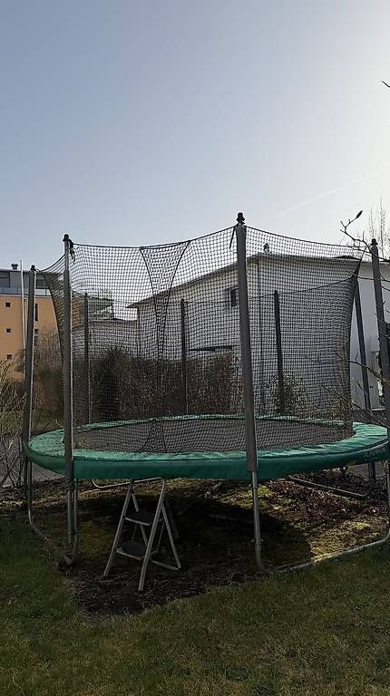 Trampolini: Premium-Trampolin Superfun 420 cm – Usato da Aarau Rohr venduto da zepp_ch