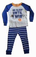 Kinder Pyjama Schlafanzug Gr 86/92 sportdesign