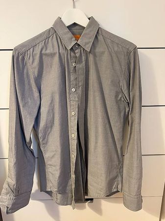 Hugo Boss Hemd Grau Gross S