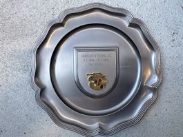 Zinnteller Obrecht & Söhne AG 1989 - Ehrenpreis