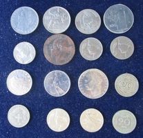 LOT: 16 Münzen Italien  - siehe scan