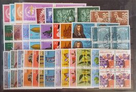 1975, Werbe, Patria, Pro Juventute ET im 4-Block komplett