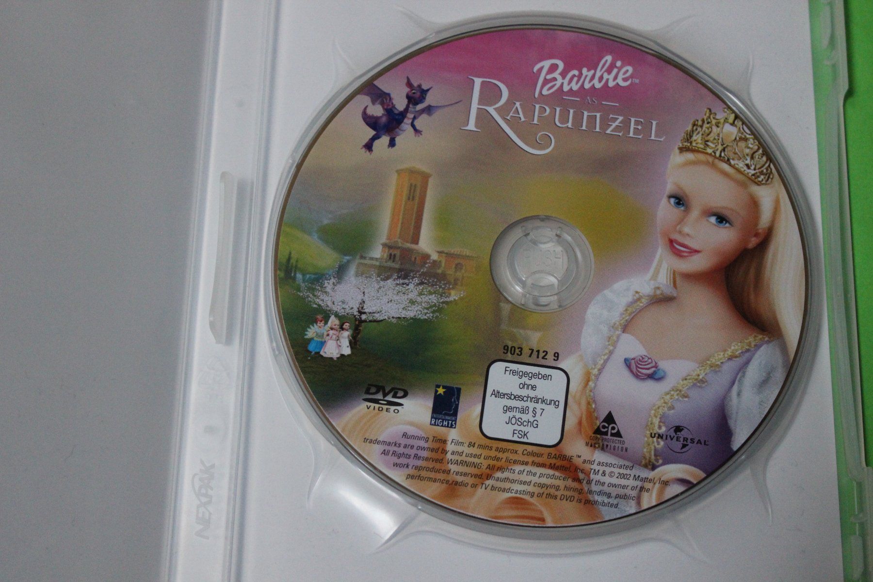 Alle DVDs: Barbie als Rapunzel DVD – Gebraucht aus Tübach von JamesStone 3