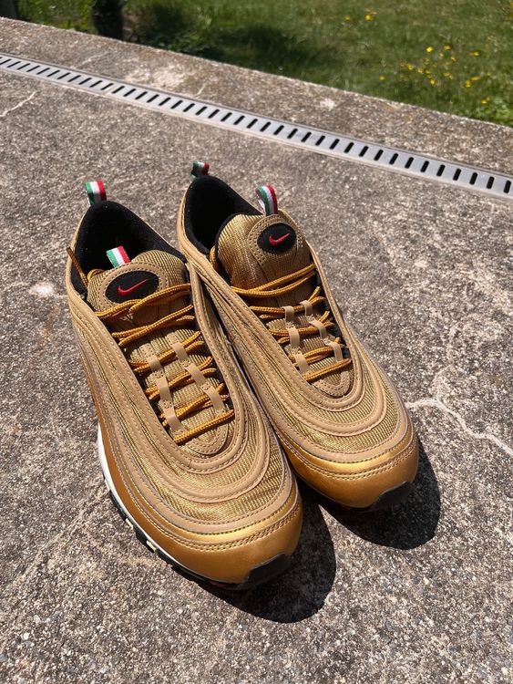 Air max hotsell 97 gold italy