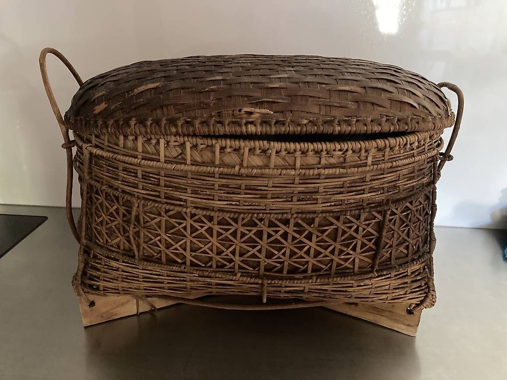 Sonstige Antiquitäten & Kunst: Korb (Brotkorb) Nordvietnam  – Gebraucht aus Bolligen von abara1 1