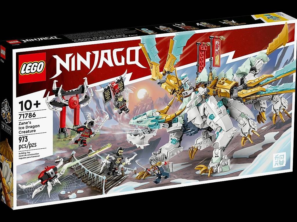 Kit di costruzioni: Lego 71786 La créature Dragon de glace de Zane – Usato da Chavannes-de-Bogis venduto da sbioley 1