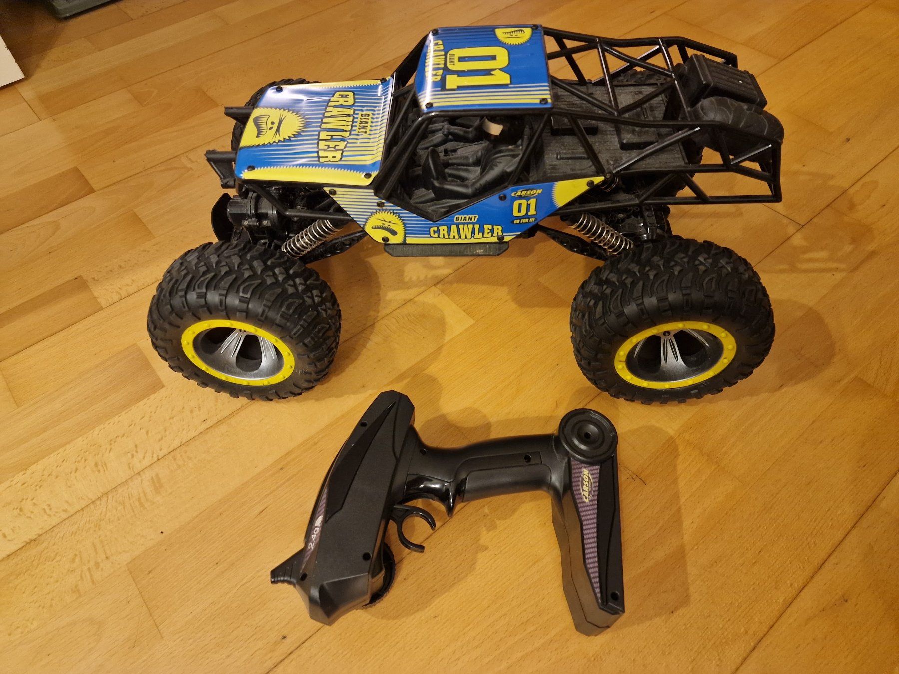 Carson RC Modellbau: Carson Giant Crawlee / Crawler ferngesteuertes Auto – Gebraucht aus Wabern von ricar2do