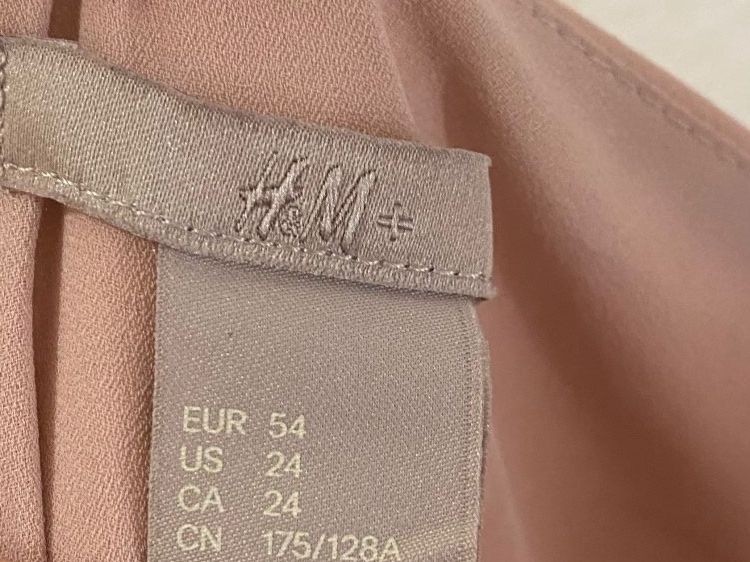 H&M Top: H&M Top mit Spitze rosa Gr. 54 – Usato da Pratteln venduto da a23_j2gs 9