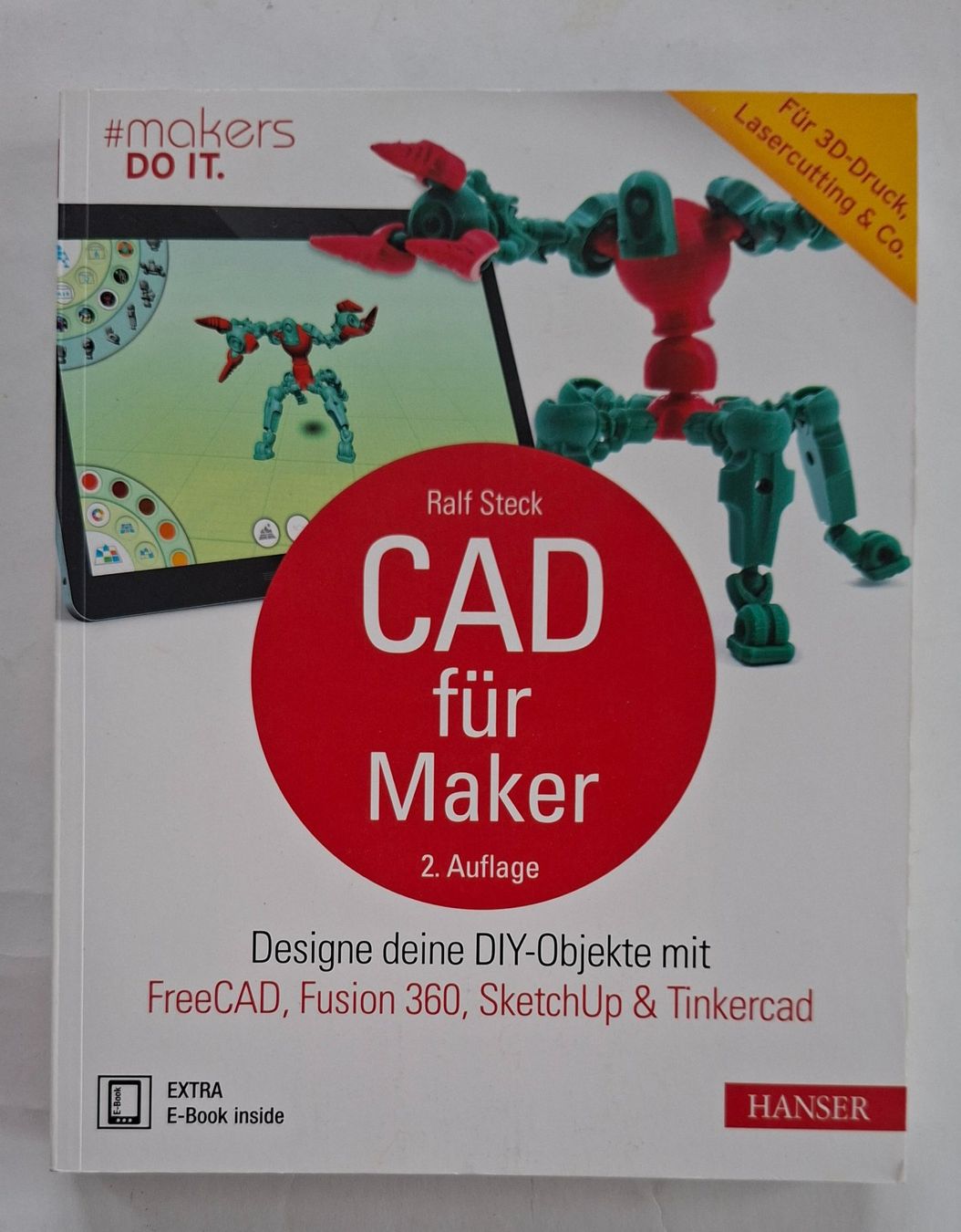 Libri: CAD für Maker - Designe deine 3D-Objekte! – Usato da Opfikon venduto da Diversamente