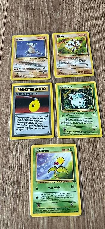 Carte collezionabili: Pokemon vintage  Base Set e Jungle – Usato da Gordola venduto da Lokimaster