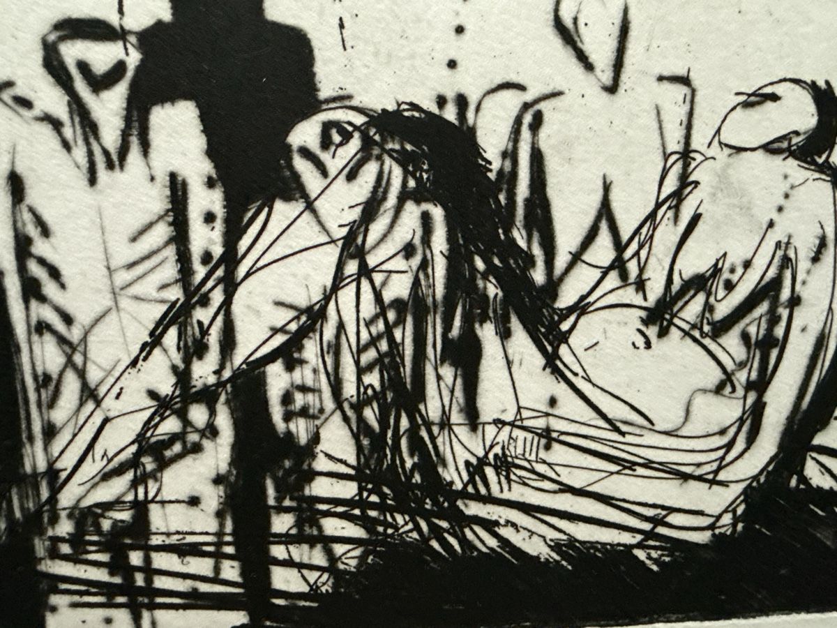Grafica & Litografie: ZOGMAYER Leo (1947) Medea – Usato da Schmitten FR venduto da Hohezelg