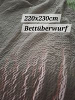 Bettüberwurf 220x230cm LIVARNO  waschbar 30 Grad