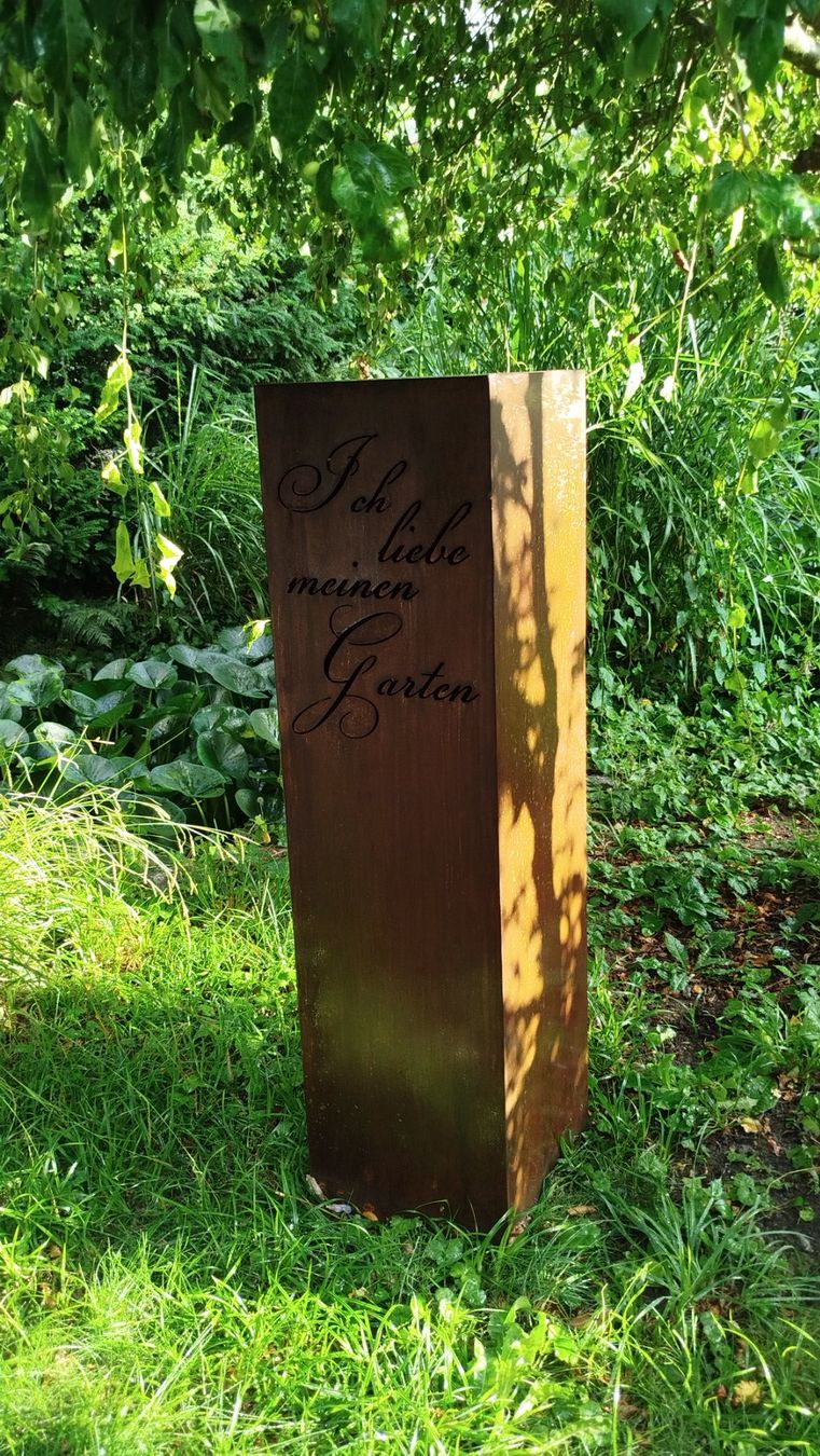 Sculptures & Statues: Gartensäule wunderschöne Metalldeko – D'occasion à Kirchberg SG par Solero04