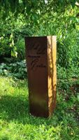 Gartensäule wunderschöne Metalldeko