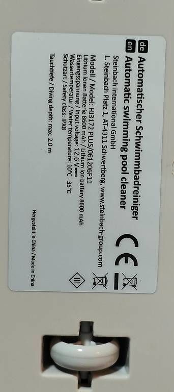 Accessori per Piscine: Pool Schwimmbadreiniger Steinbach Battery Pro – Usato da Gränichen venduto da Iuser73 3