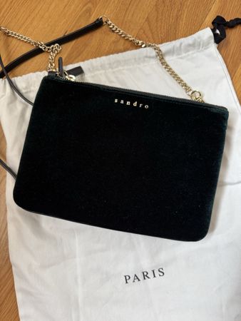 Pochette velours Sandro