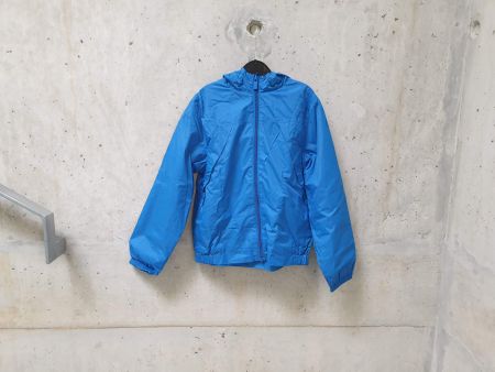 Veste coupe-vent Okaïdi, cyan, garçon, taille 128 / 8 ans
