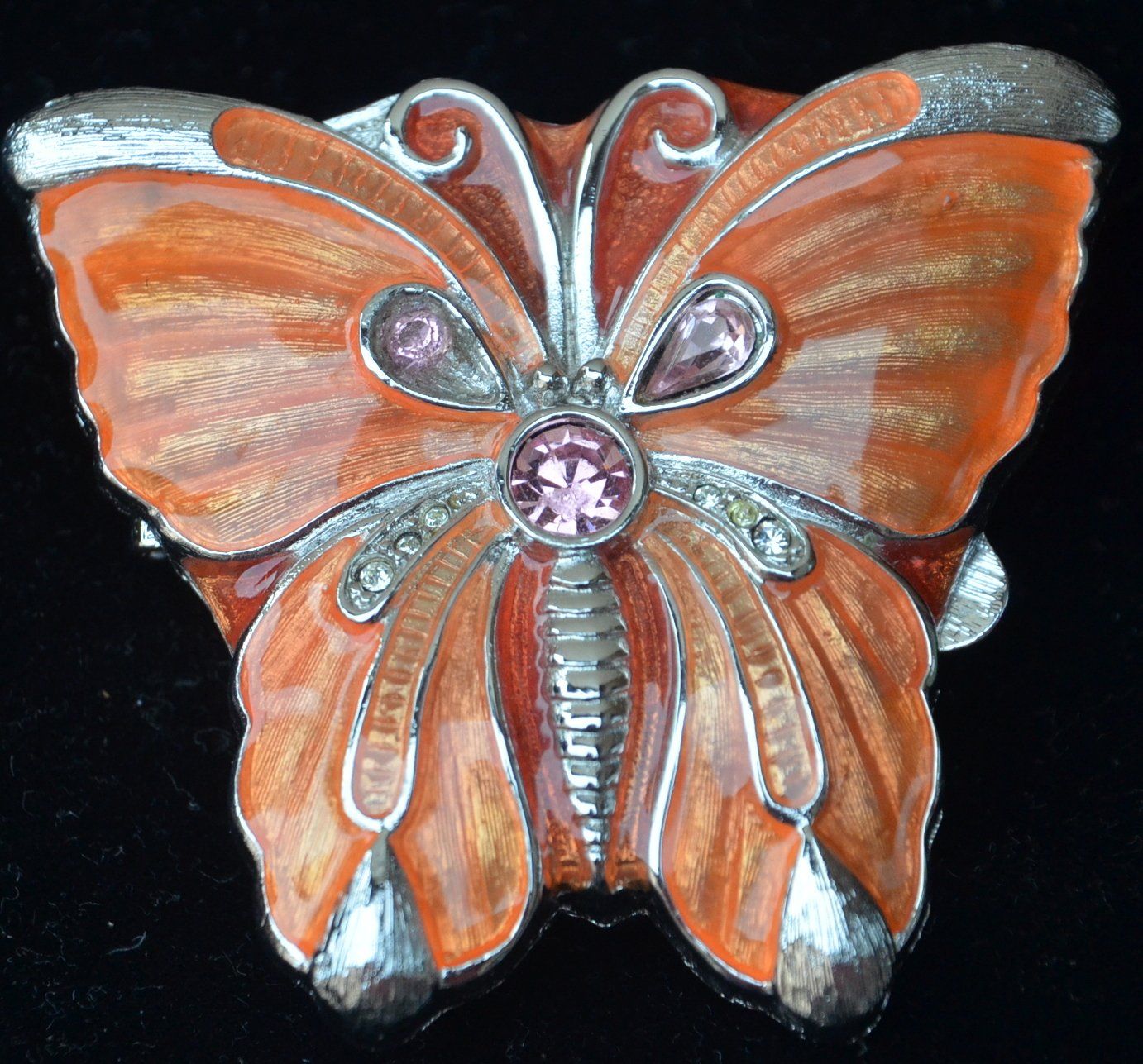 Estée Lauder Flaconi: Estée Lauder pleasures Butterfly Solid Perfume 1990s – Usato da Collonges venduto da arashee 2