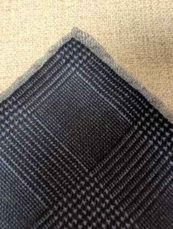 Eleventy Platin Collection, Einstecktuch, Neu, Wolle