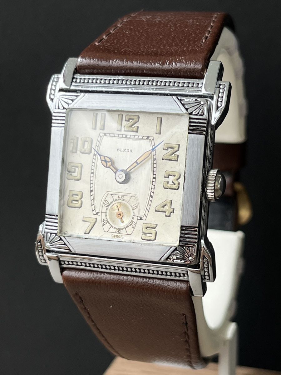 Orologi: Albuse Watch Co. (Sleda) von 1940 – Usato da Zollikofen venduto da Comcast 1