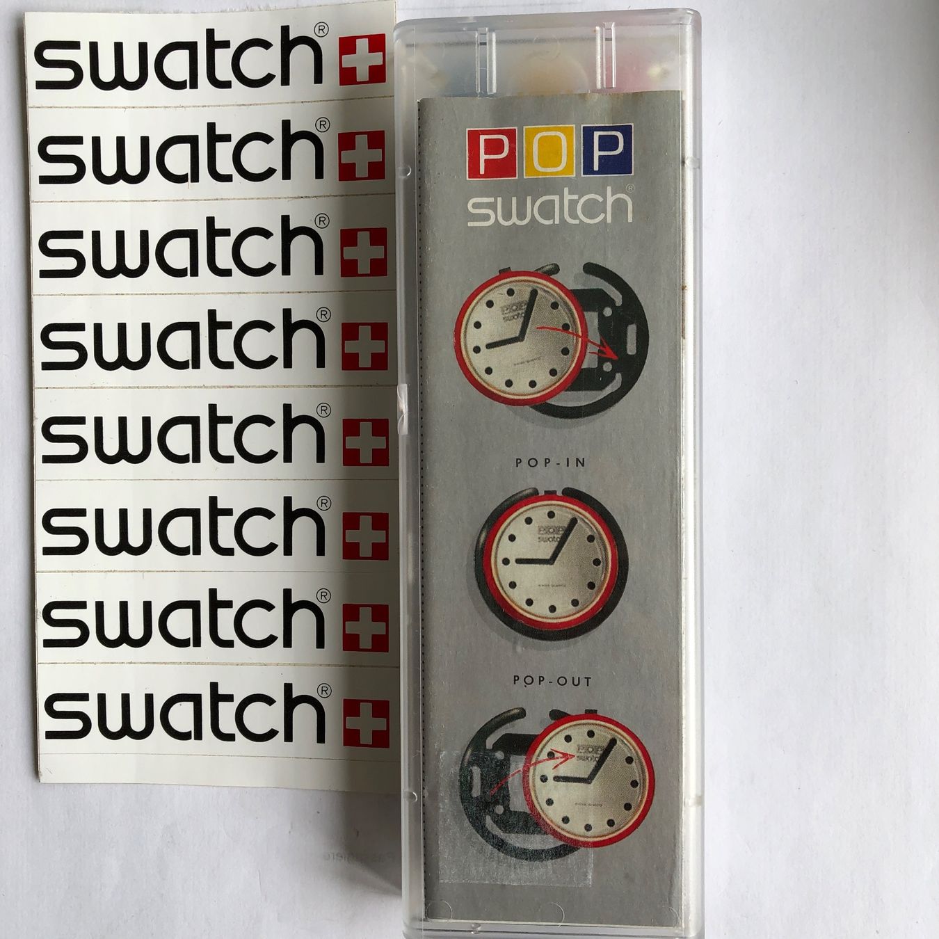Swatch Orologi: POP SWATCH MIDI PATCHING von 1994 – Nuovo e nell'imballaggio originale da Biel/Bienne venduto da winnertaco 6